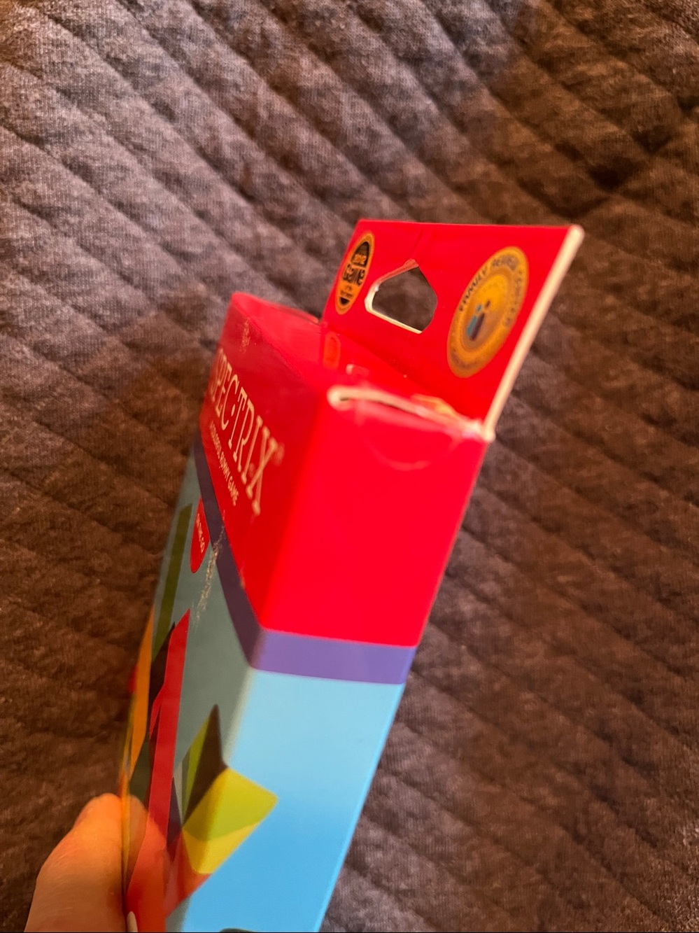 SPEC•TRIX Colorful Rummy Game - Red & Multicolor Box - Picture 3 of 5
